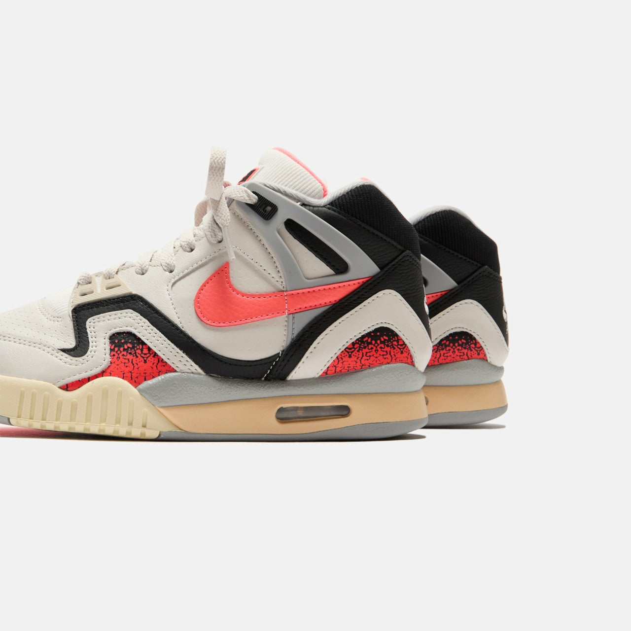 Men Kith Nike Air Tech Challenge 2 - Phantom / Hot Lava / Black / Silver / Pale