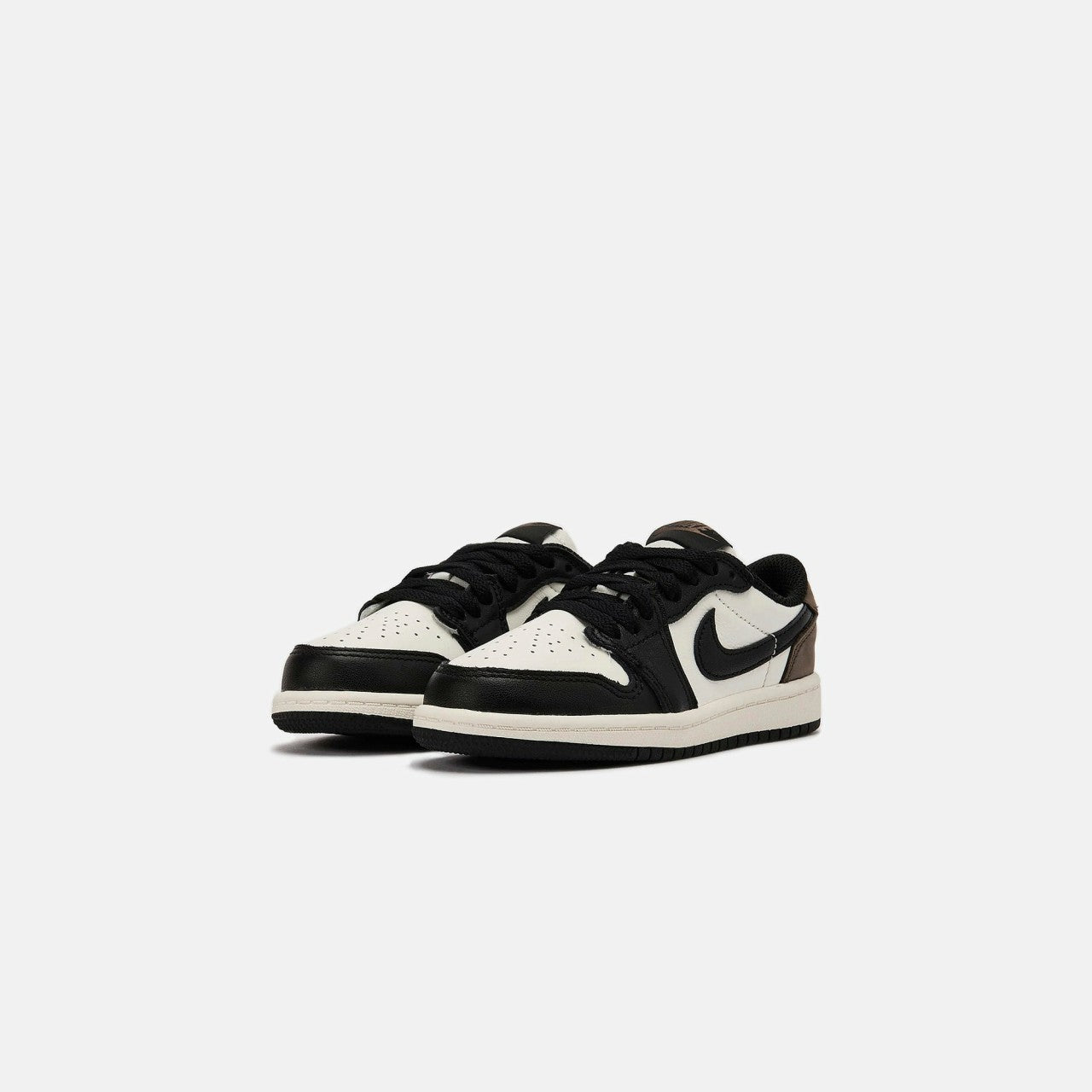 Kids Kith Jordan PS Air Jordan 1 Low OG - White / Black / Palomino