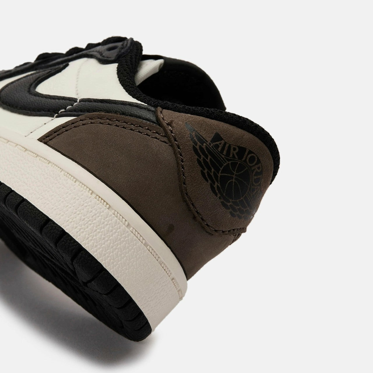 Kids Kith Jordan PS Air Jordan 1 Low OG - White / Black / Palomino