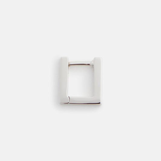 Men Kith Tom Wood Sleek Huggie - Silver