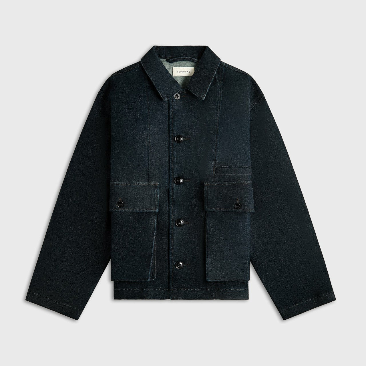 Men Kith Lemaire Boxy Jacket - Denim Indigo