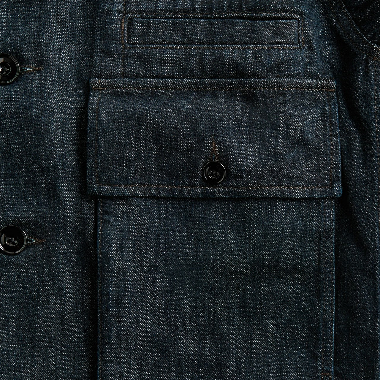 Men Kith Lemaire Boxy Jacket - Denim Indigo