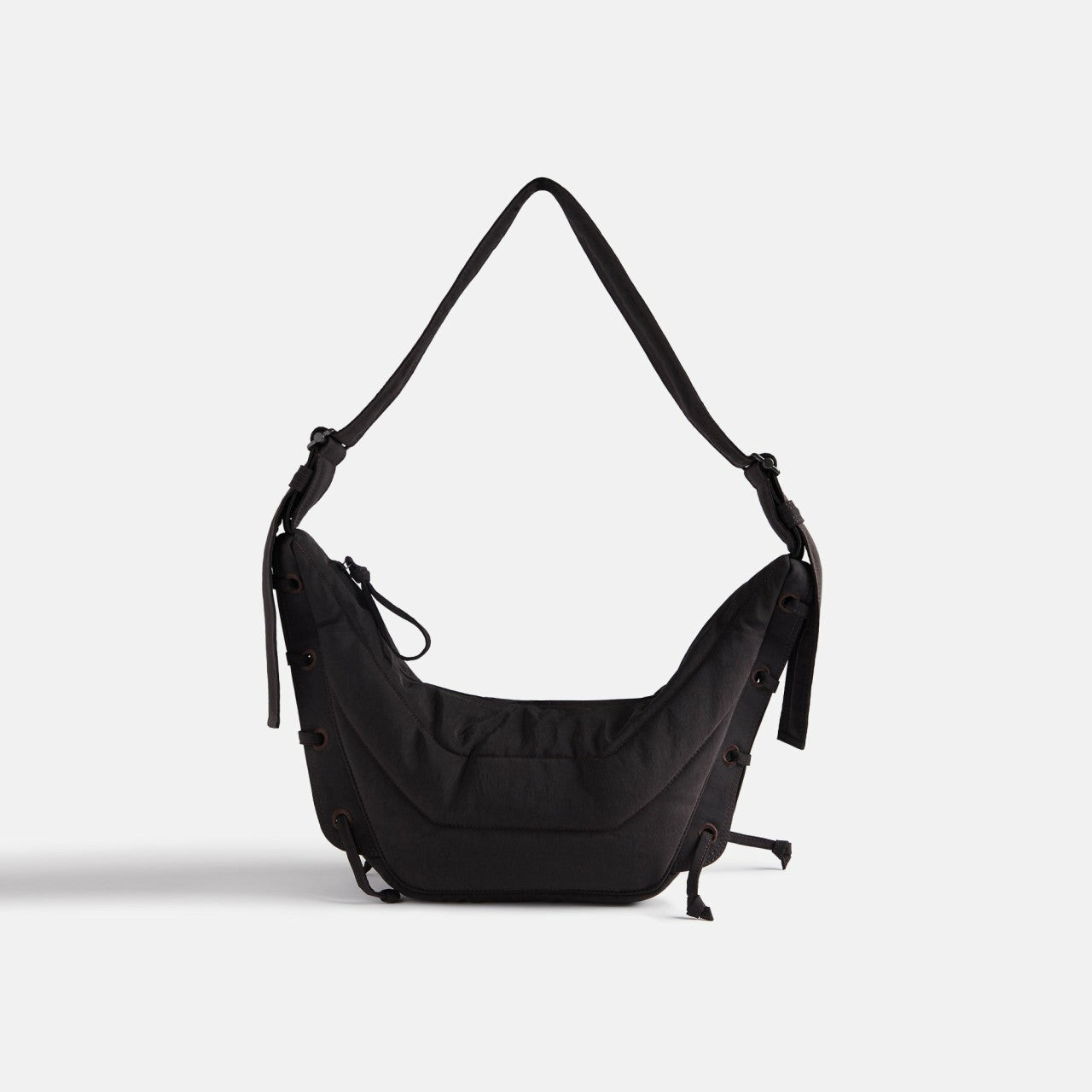 Men Kith Lemaire Small Soft Game Bag - Dark Chocolate