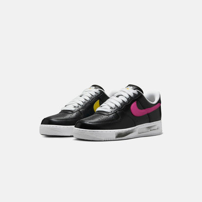 Men Kith Nike x PEACEMINUSONE Air Force 1 - Black / New Emerald / Pinkfire II /