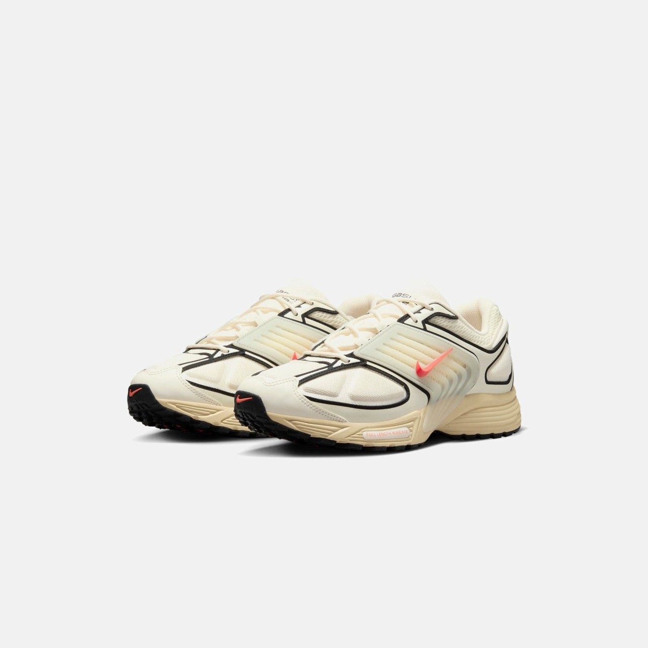 Men|Women Kith Nike Air Pegasus Wave - Coconut Milk / Black-Coconut Milk / Picante Re