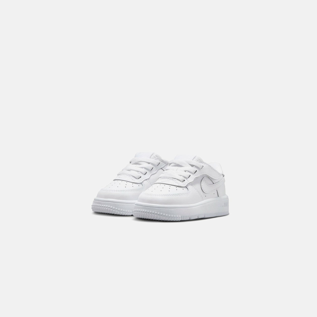Kids Kith Nike TD Force 1 Low Easyon - White / White / White