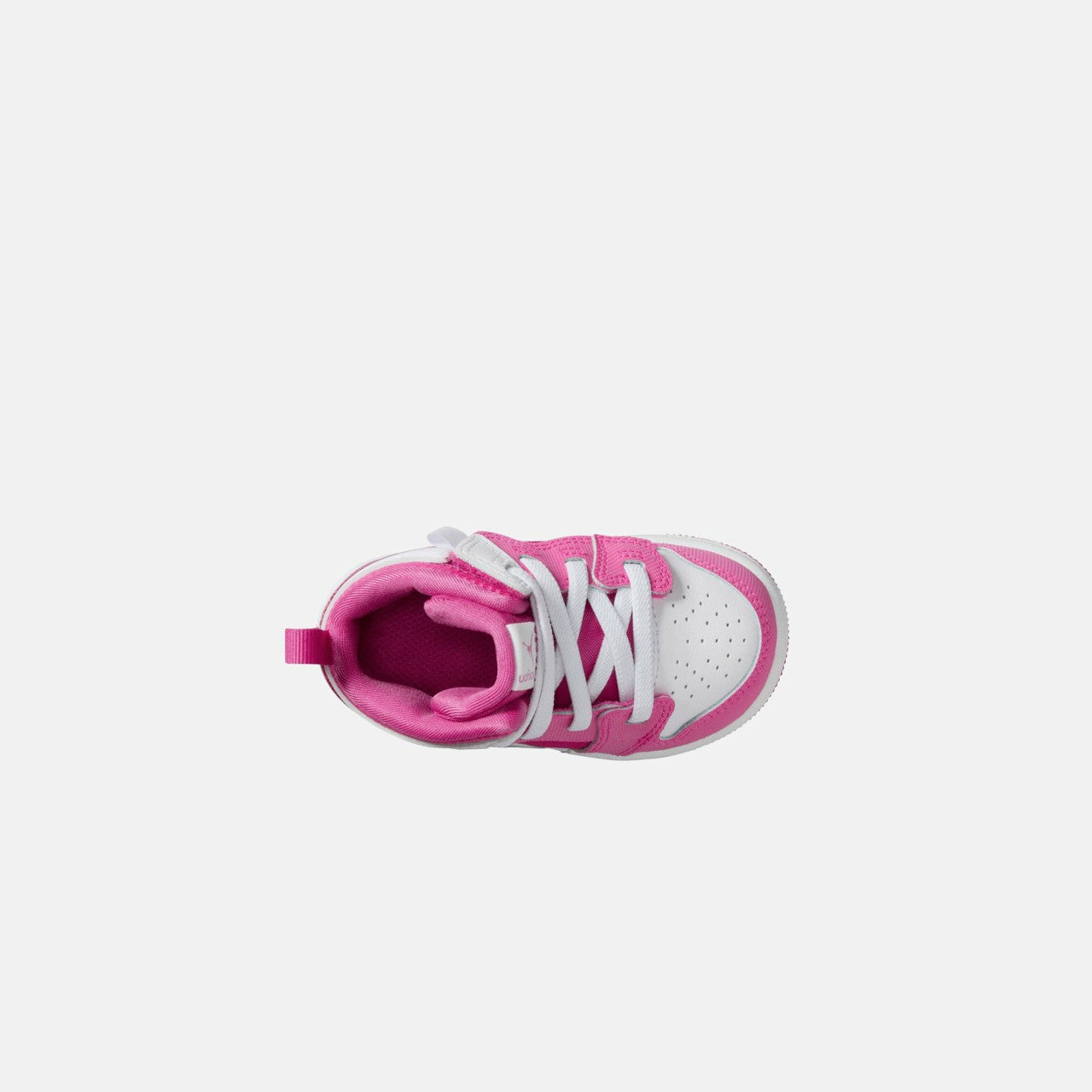 Kids Kith Jordan TD Air Jordan 1 Mid RM Easyon - Fire Pink / White