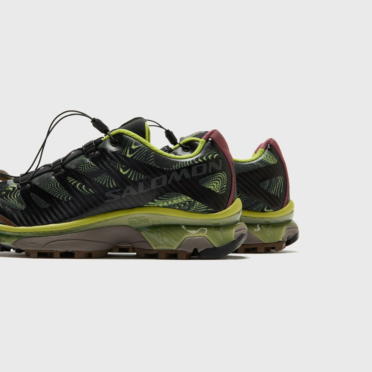 Men Kith Salomon XT-4 OG Rave at Dawn - Black / Dark Citron / Nocturne