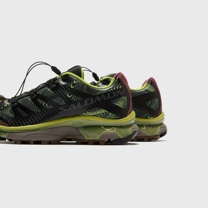 Men Kith Salomon XT-4 OG Rave at Dawn - Black / Dark Citron / Nocturne