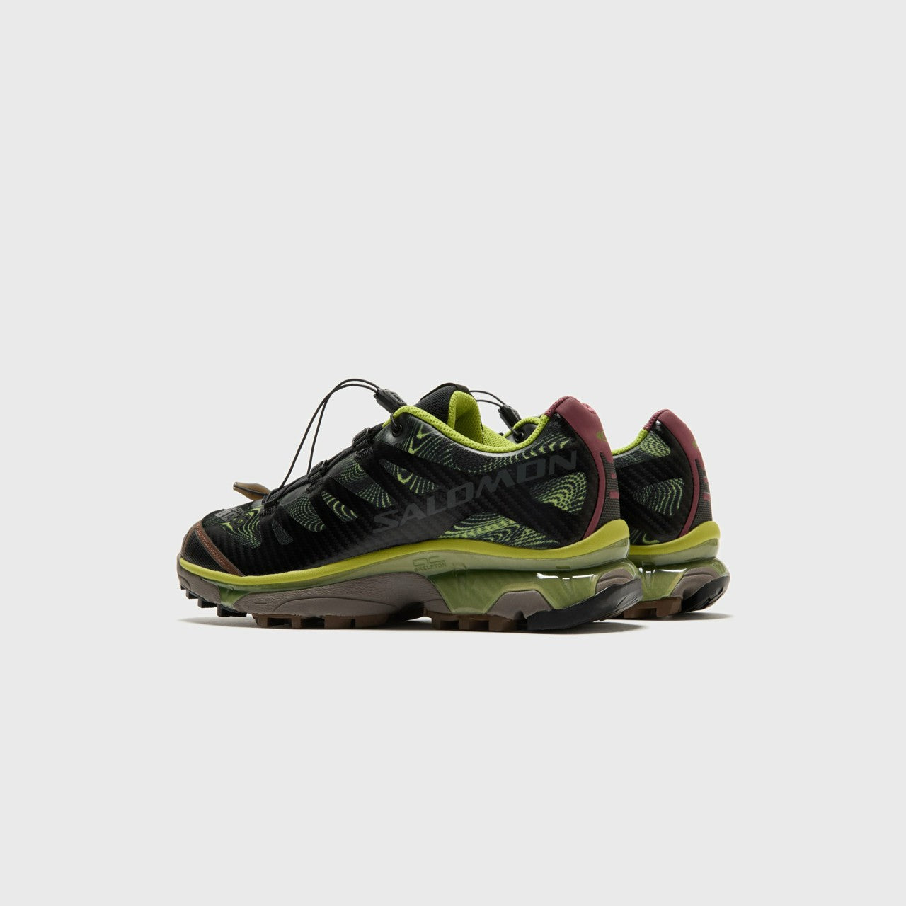 Men Kith Salomon XT-4 OG Rave at Dawn - Black / Dark Citron / Nocturne