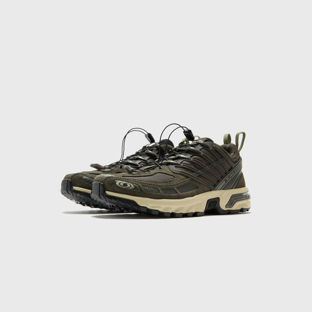Men|Women Kith Salomon ACS Pro LTR - Peat / Deep Lichen Green / Green Haze