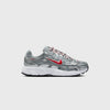 Metallic Silver / Gym Red / Flat Silver