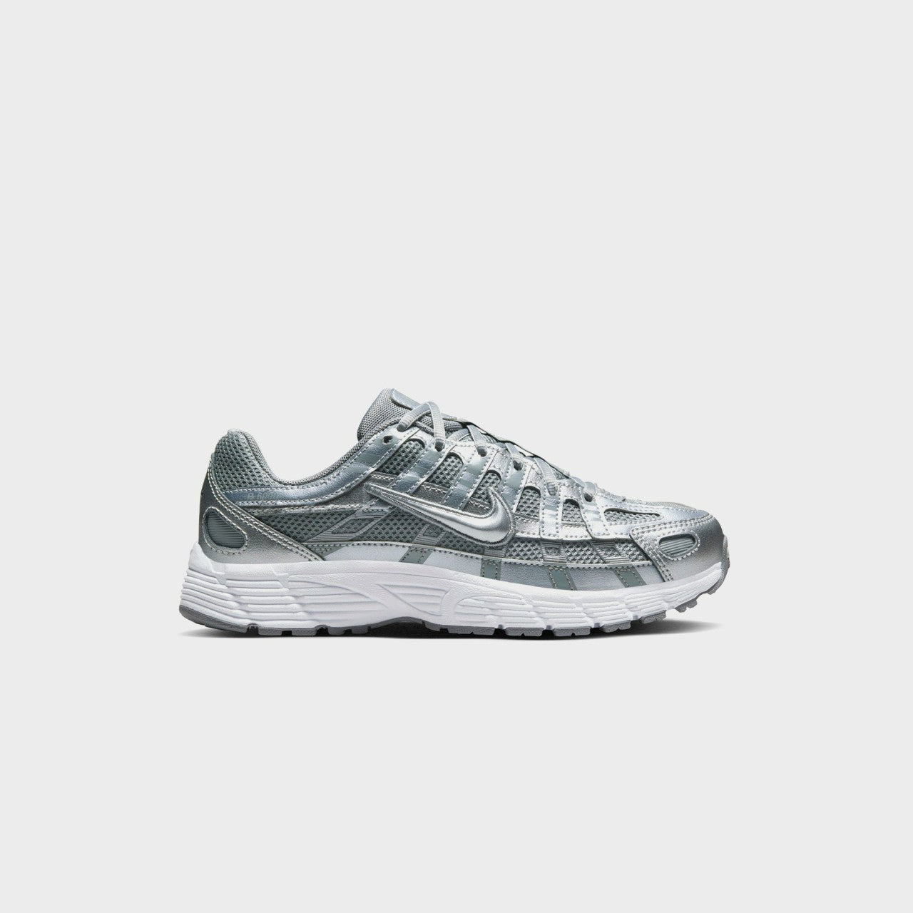 Kids Kith Nike GS P-6000 - Metallic / Cool Grey / White