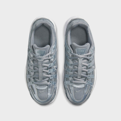 Kids Kith Nike GS P-6000 - Metallic / Cool Grey / White