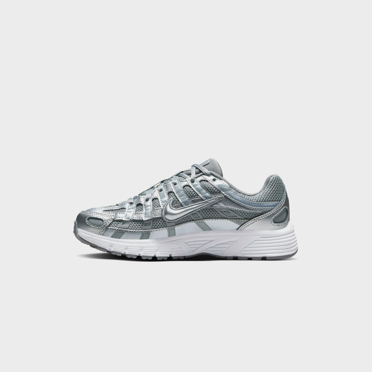 Kids Kith Nike GS P-6000 - Metallic / Cool Grey / White