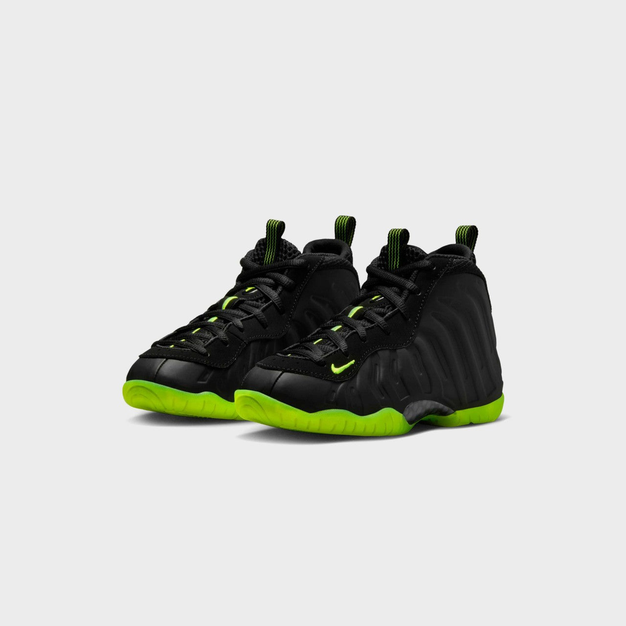 Kids Kith Nike PS Little Posite One - Black / Volt