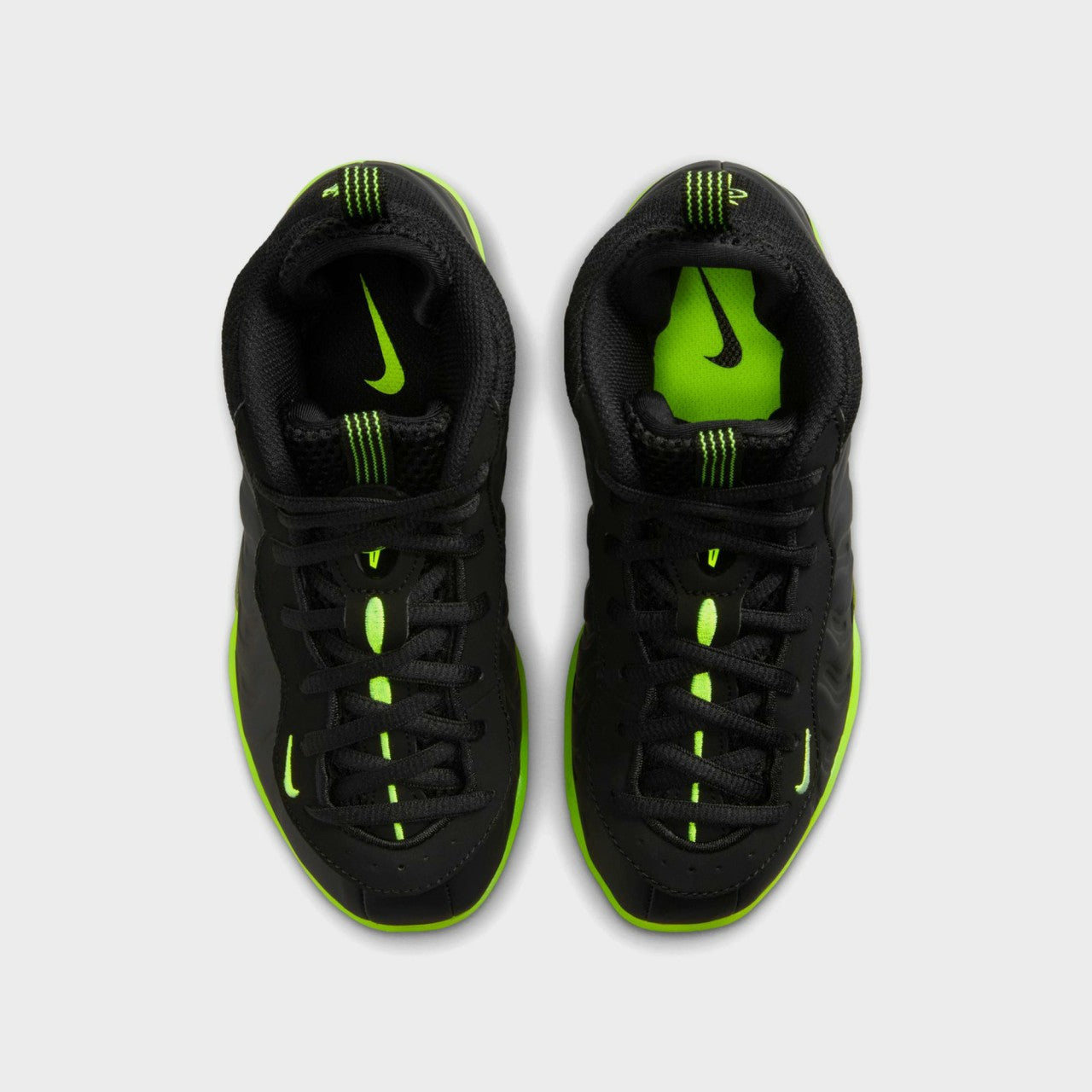 Kids Kith Nike PS Little Posite One - Black / Volt