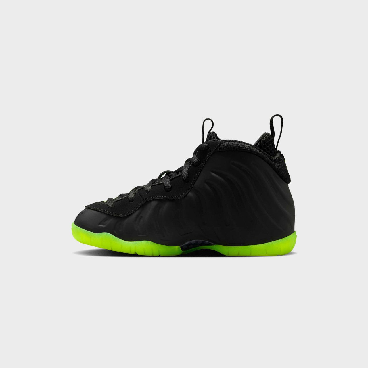 Kids Kith Nike PS Little Posite One - Black / Volt