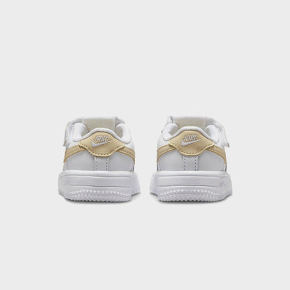 Kids Kith Nike TD Force 1 Low Easyon - White / Light Khaki