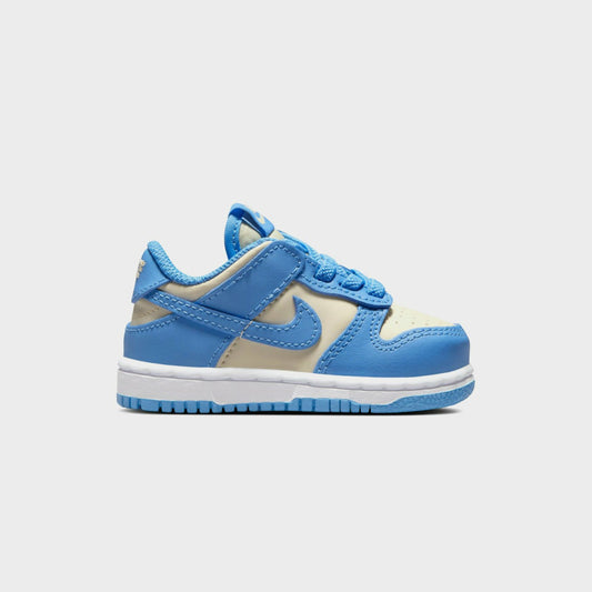 Kids Kith Nike TD Dunk Low - Blue Beyond / Beach / White