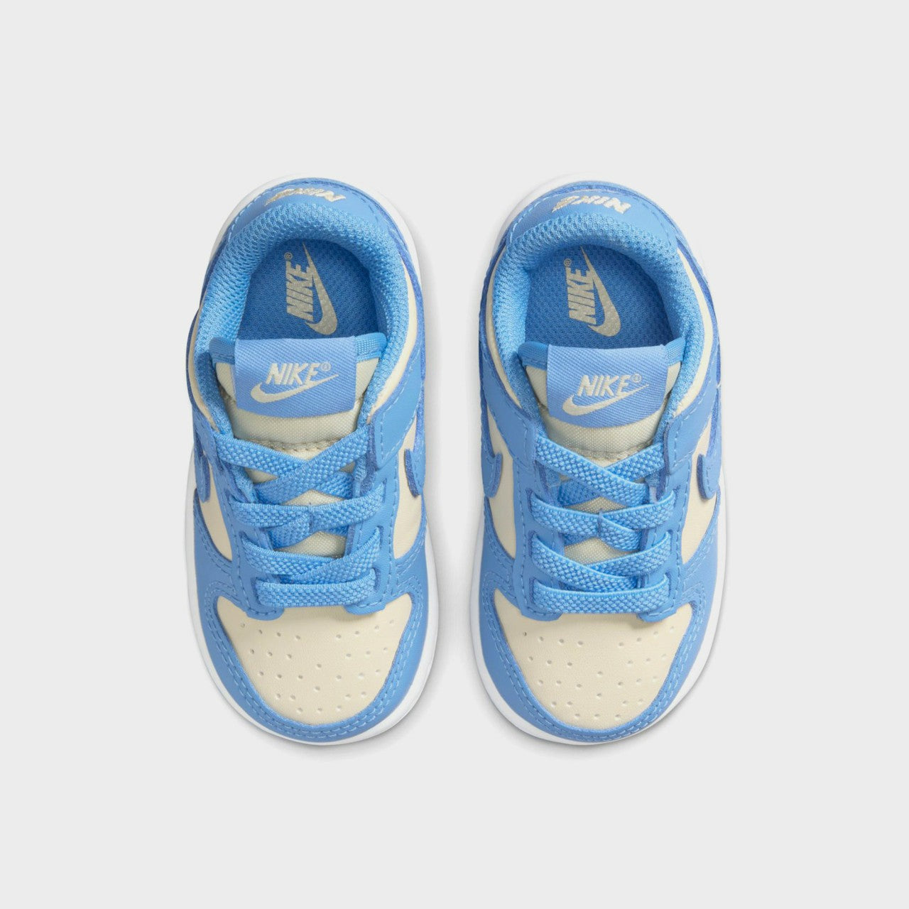 Kids Kith Nike TD Dunk Low - Blue Beyond / Beach / White
