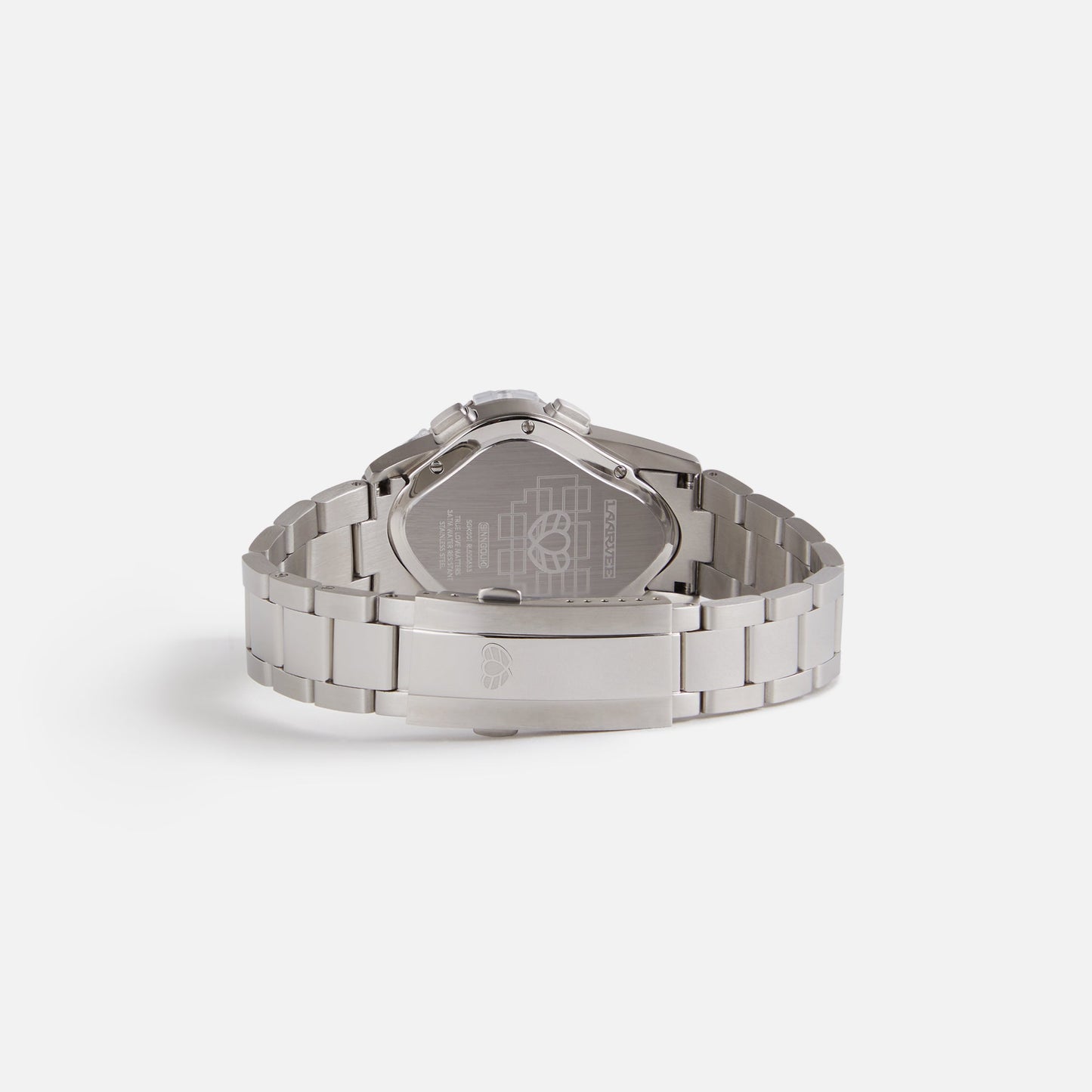 Men Kith LAARVEE Sinngouki Silver Precision Steel - Translucent Bezel / White D