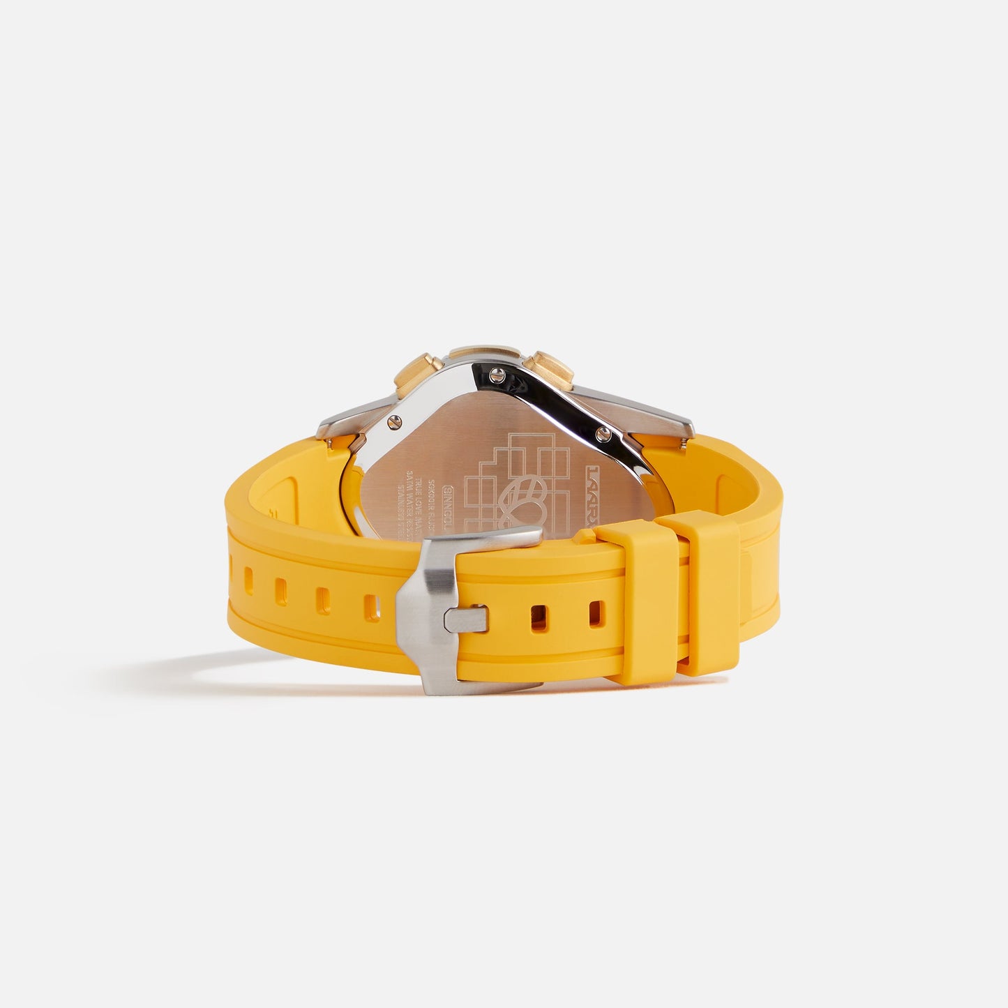 Men Kith LAARVEE Sinngouki Gold Precision Rubber - Brushed Golden Bezel / Golde