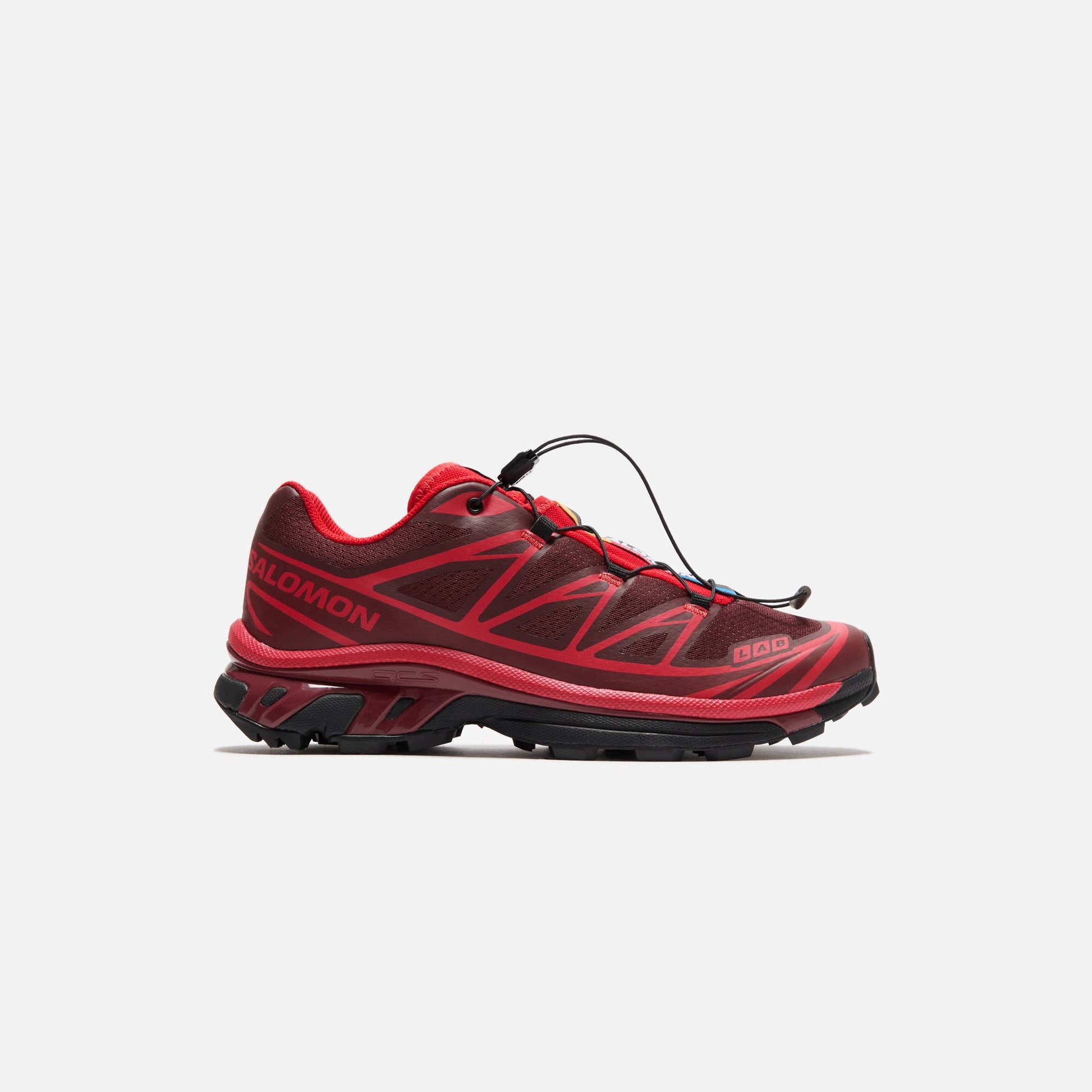 Men Kith Salomon XT-6 - Rum Raisin / High Risk Red / Fired Brick