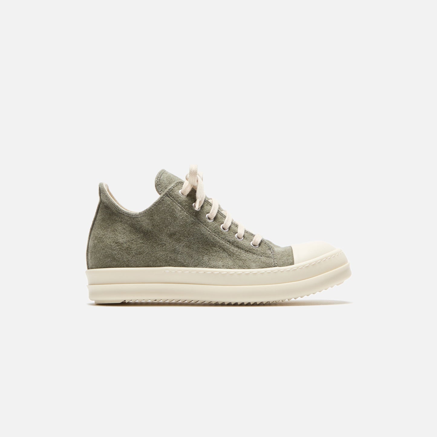 Women Kith Rick Owens WMNS DRKSHDW Low Sneaks - Sage / Milk / Milk Scarpe in Pell