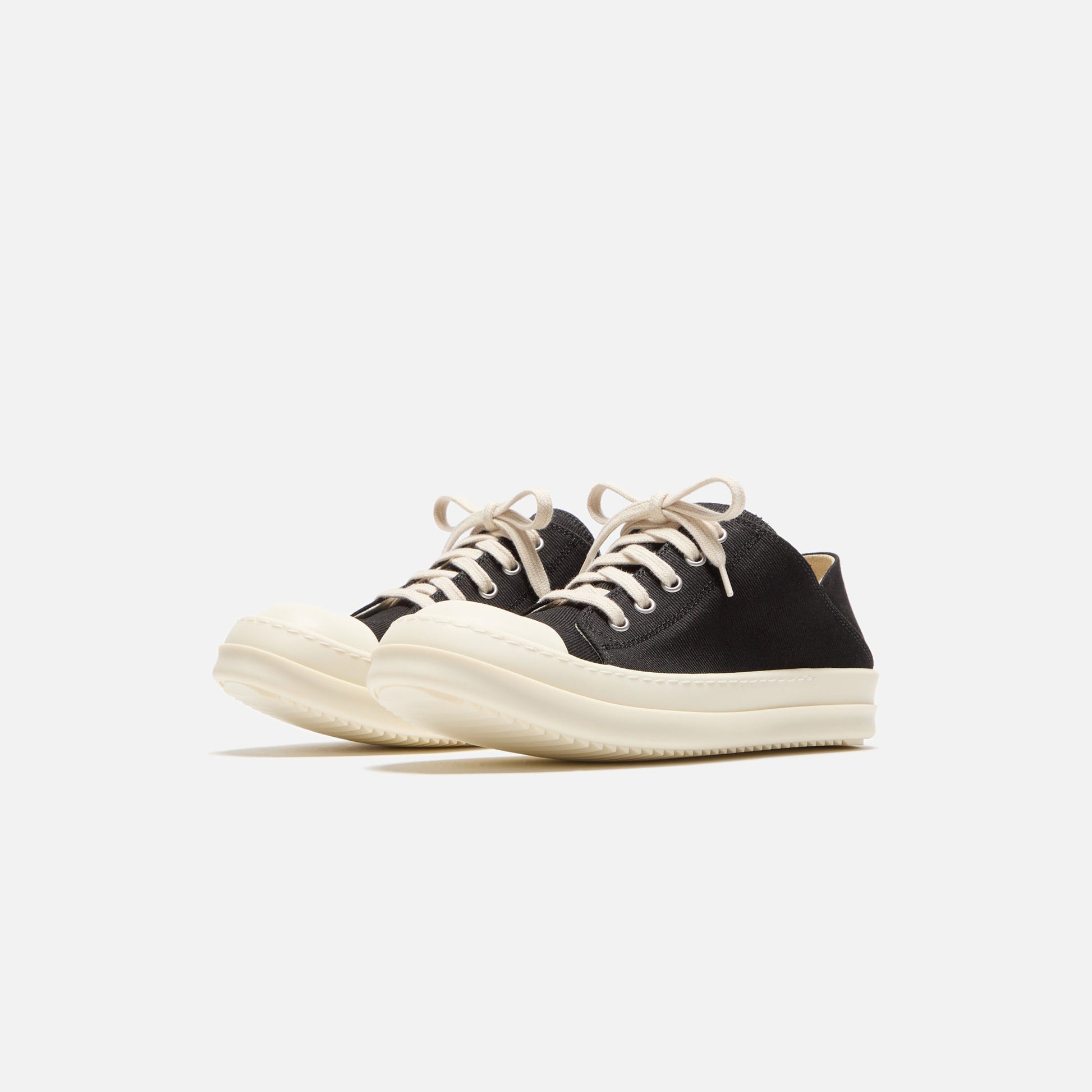 Women Kith Rick Owens WMNS DRKSHDW Slip On - Black / Milk