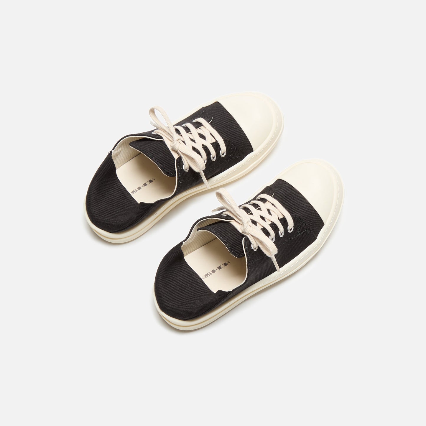 Women Kith Rick Owens WMNS DRKSHDW Slip On - Black / Milk