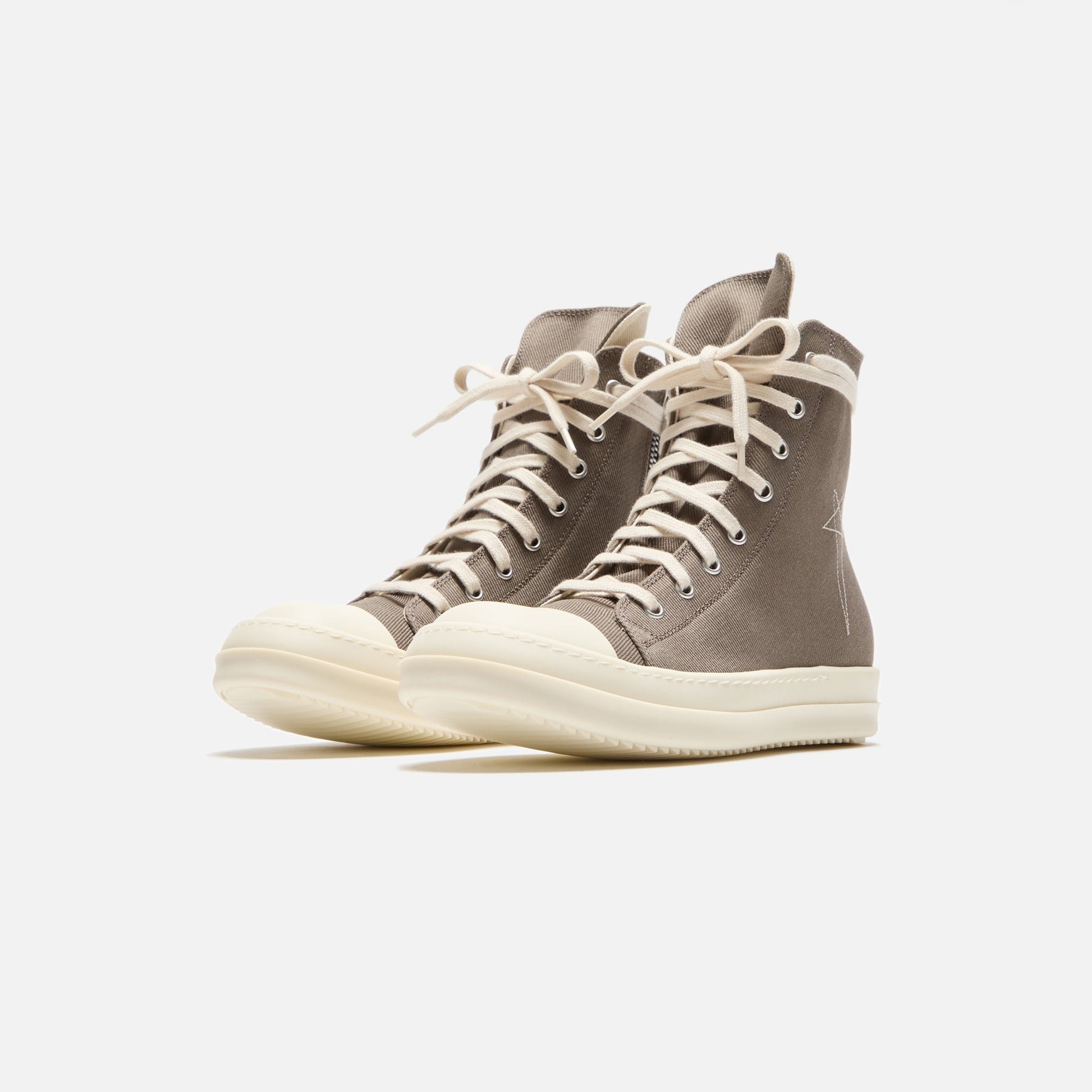 Women Kith Rick Owens WMNS DRKSHDW High Sneaks - Dust / Milk