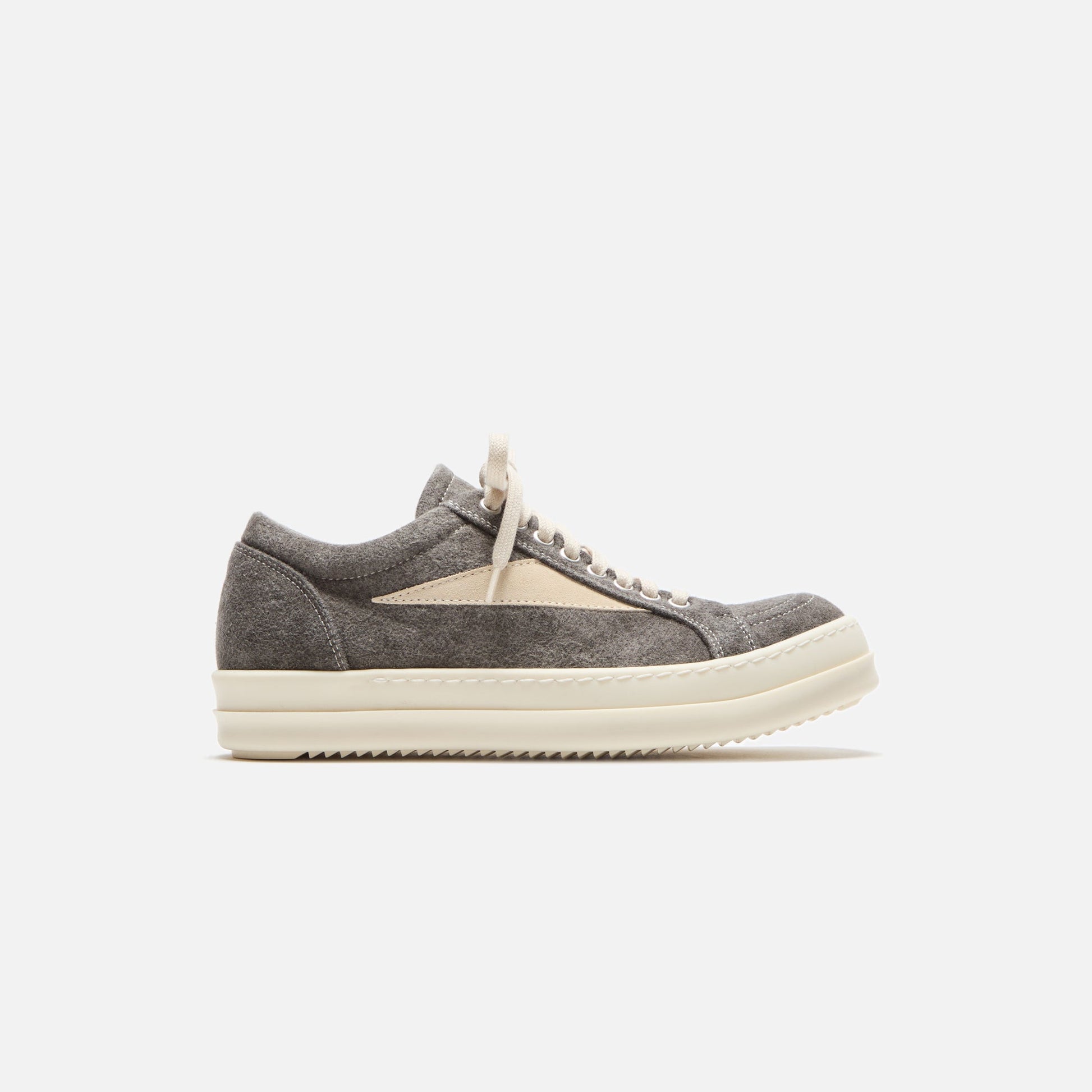 Men Kith Rick Owens DRKSHDW Vintage Sneakers - Dust / Milk / Milk Scarpe