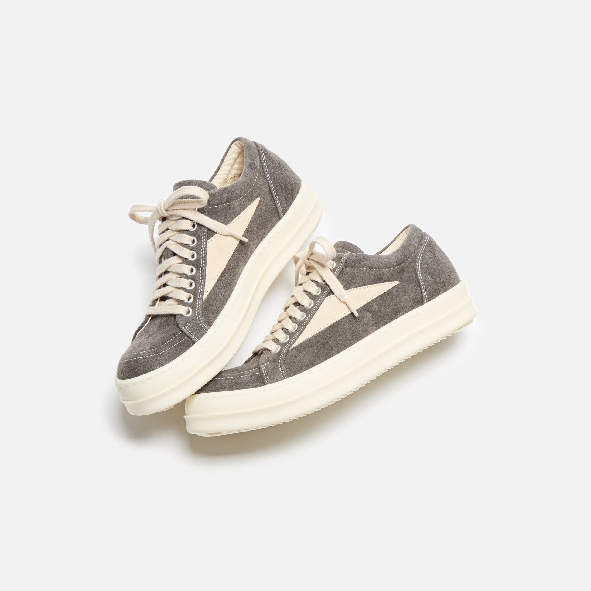 Men Kith Rick Owens DRKSHDW Vintage Sneakers - Dust / Milk / Milk Scarpe