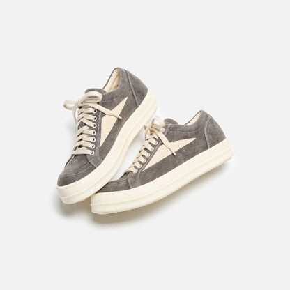 Men Kith Rick Owens DRKSHDW Vintage Sneakers - Dust / Milk / Milk Scarpe