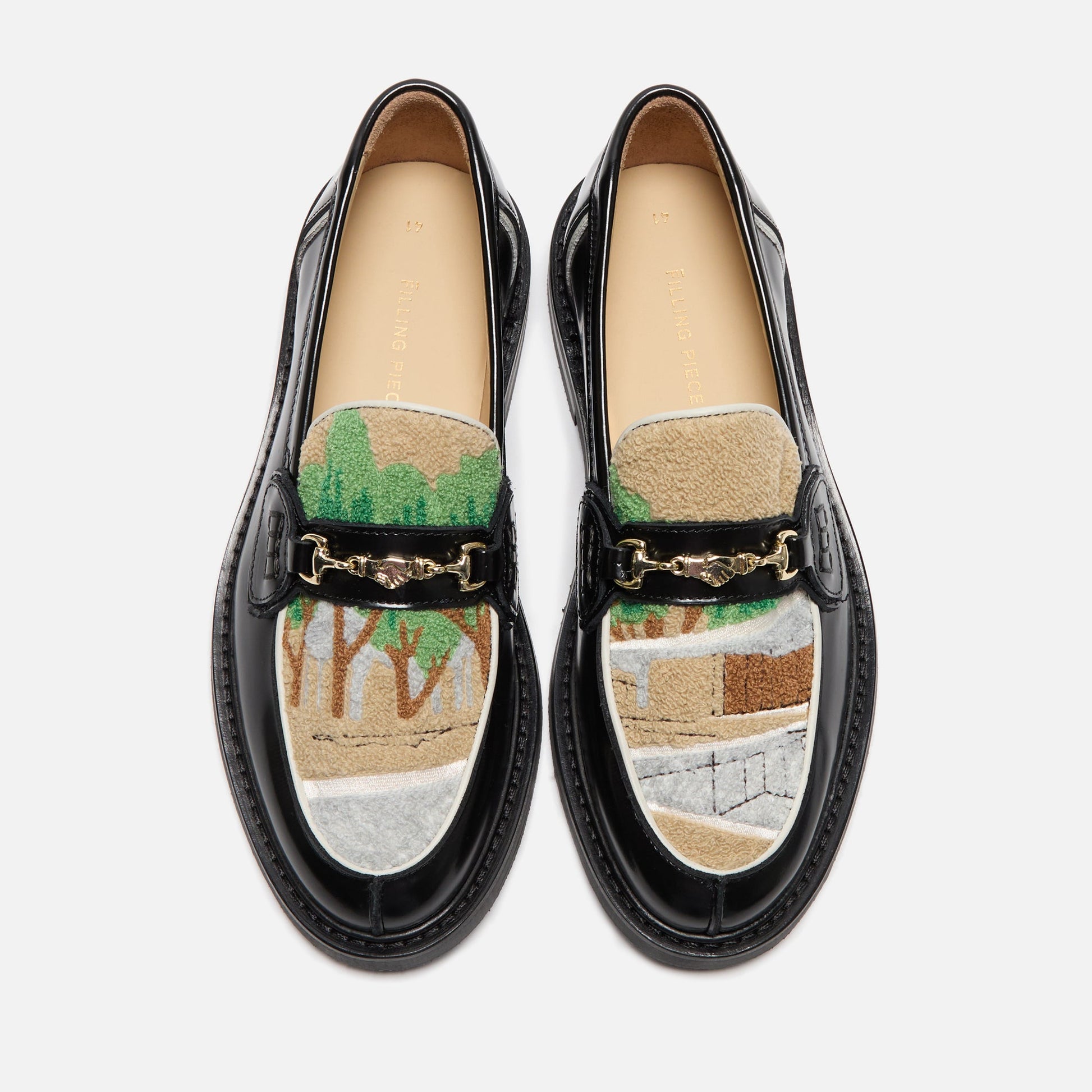 Men Kith Filling Pieces Loafer - Pavillion Black