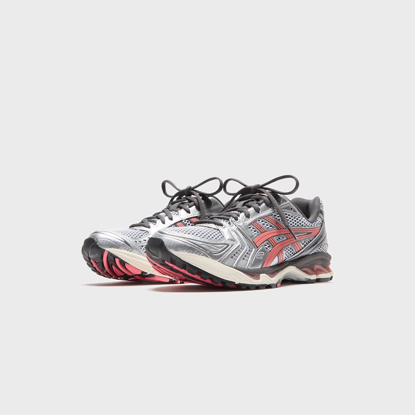 Men Kith ASICS Gel-Kayano 14 - White / Papaya