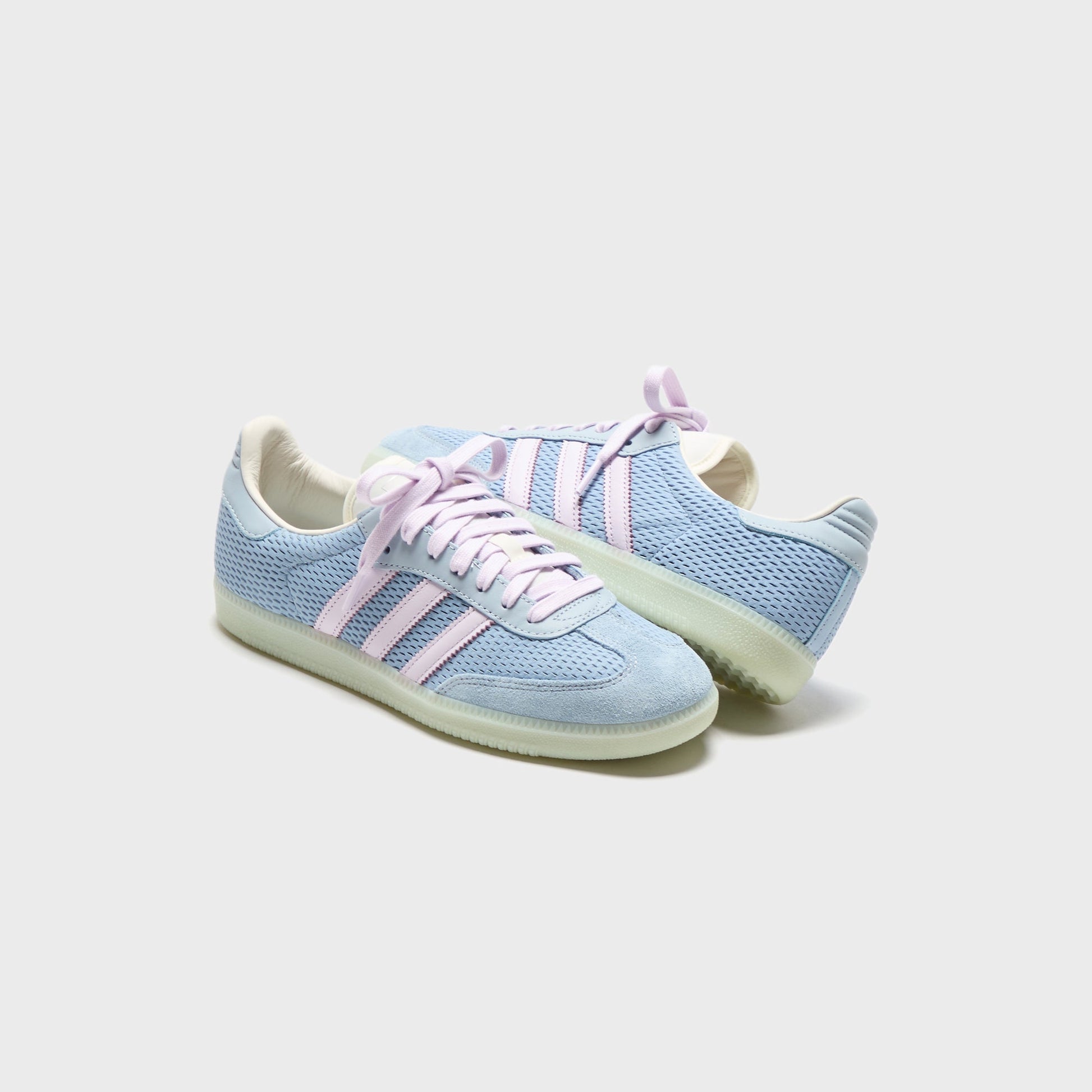 Men Kith adidas Samba OG - Tactile Blue / Ice Lavender / Off White