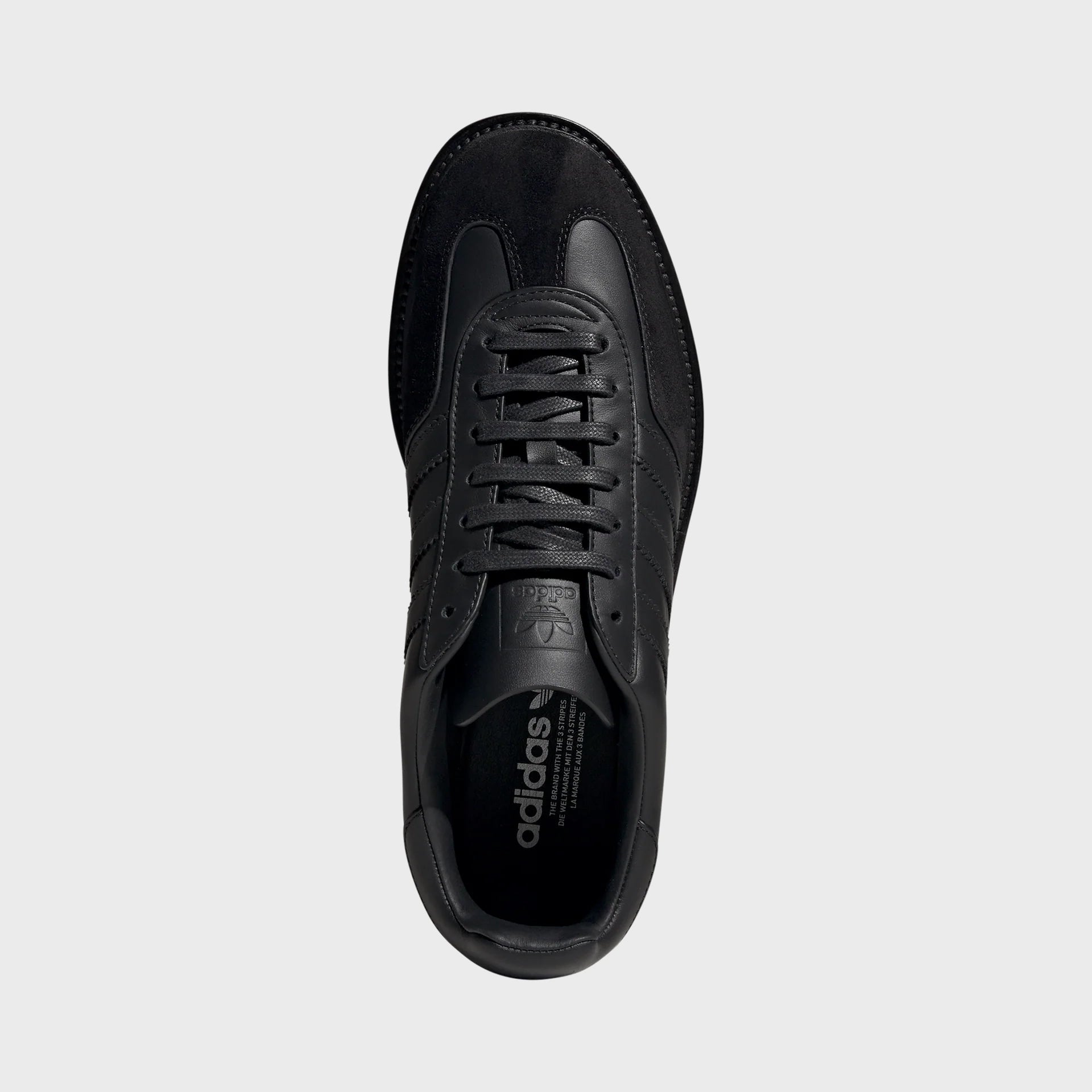 Men Kith adidas Gazelle Indoor Made In Italy - Core Black