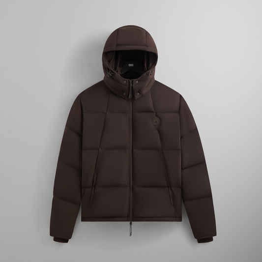 Men Kith Kith Wrinkle Nylon Midi Puffer - Incognito