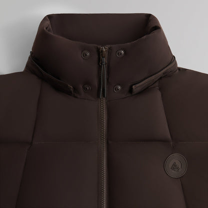 Men Kith Kith Wrinkle Nylon Midi Puffer - Incognito