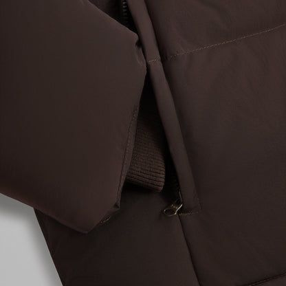 Men Kith Kith Wrinkle Nylon Midi Puffer - Incognito