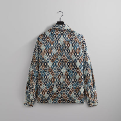 Men Kith Kith Kilim Mosaic Brixton Puffed Shirt Jacket - Muslin