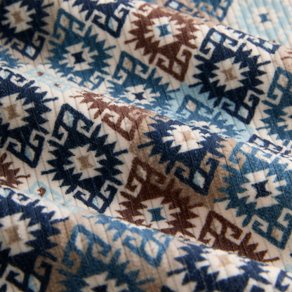 Men Kith Kith Kilim Mosaic Brixton Puffed Shirt Jacket - Muslin