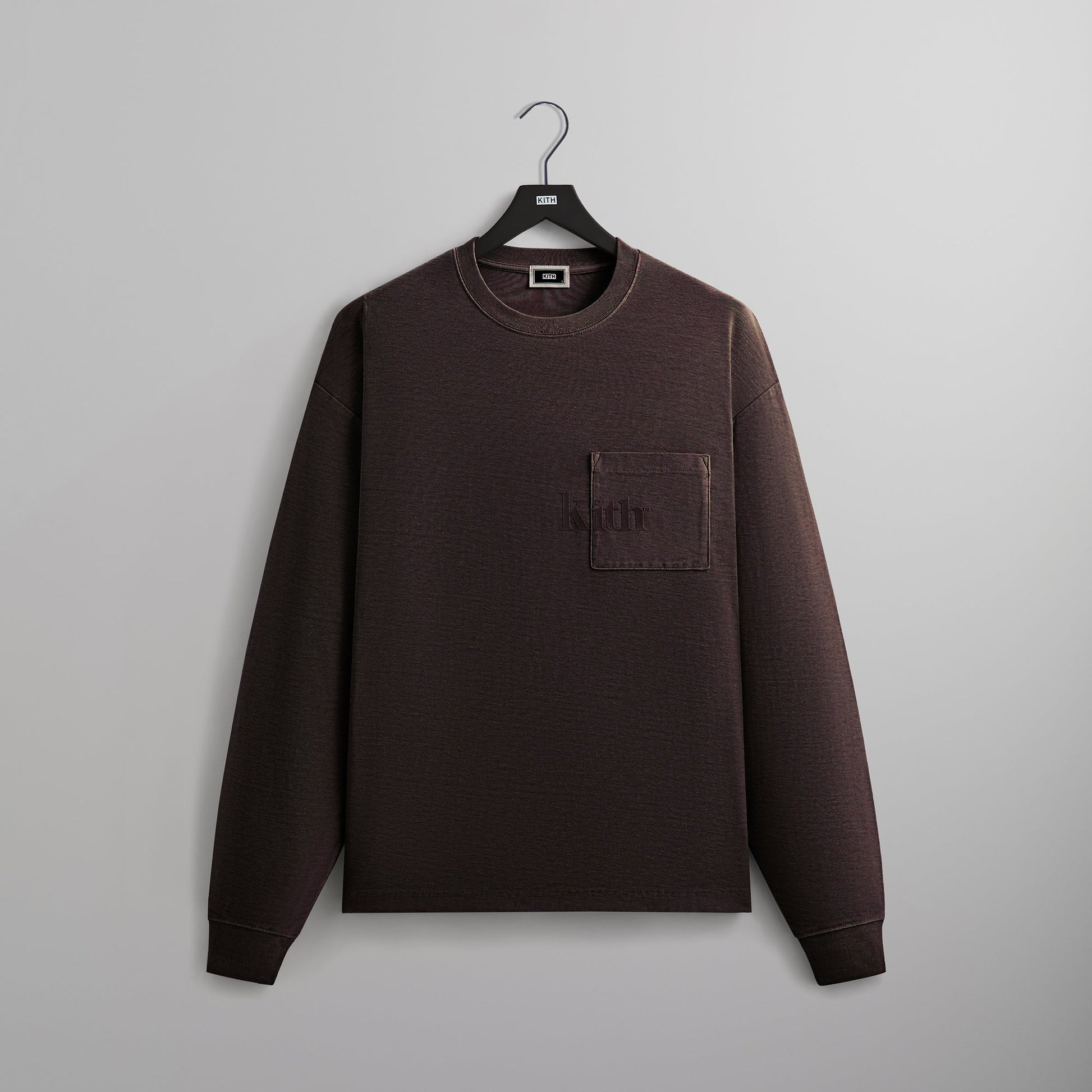 Men Kith Kith Long Sleeve Quinn Tee - Incognito