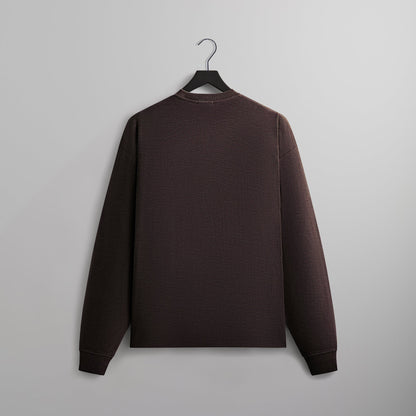 Men Kith Kith Long Sleeve Quinn Tee - Incognito