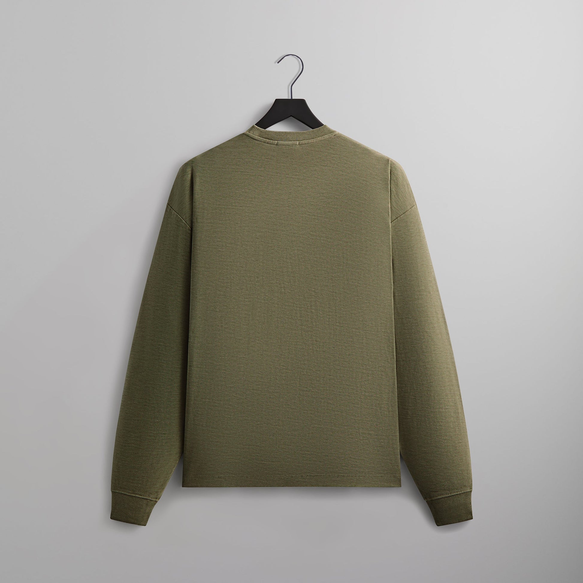 Men Kith Kith Long Sleeve Quinn Tee - Misty Fog
