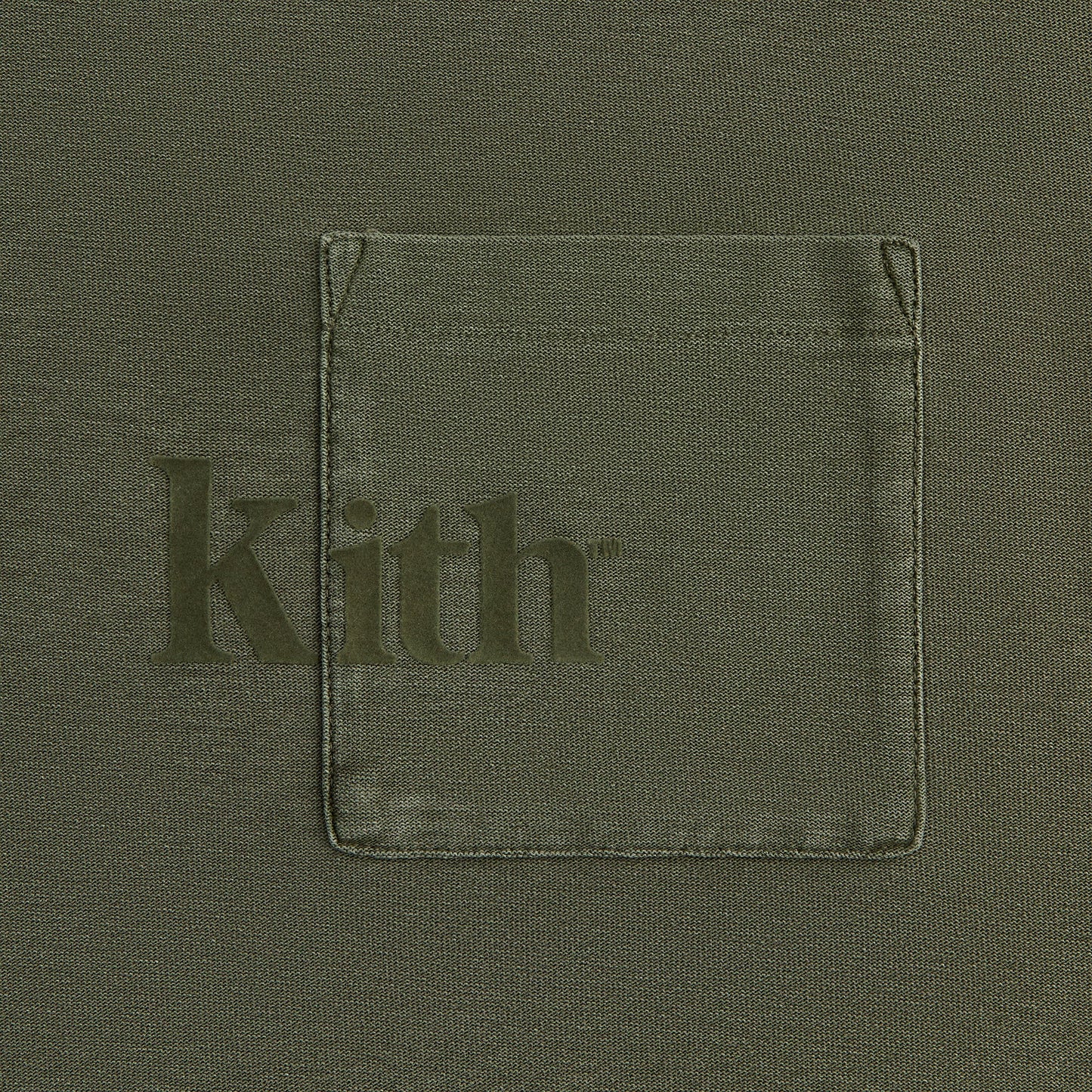 Men Kith Kith Long Sleeve Quinn Tee - Misty Fog