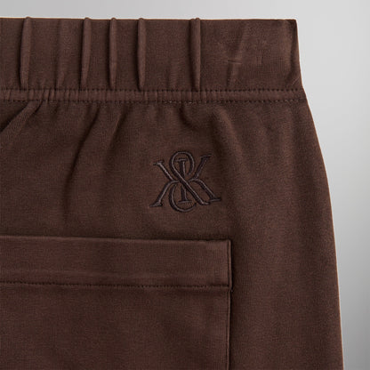 Men Kith Kith Compact Knit Nelson Sweatpant - Kindling