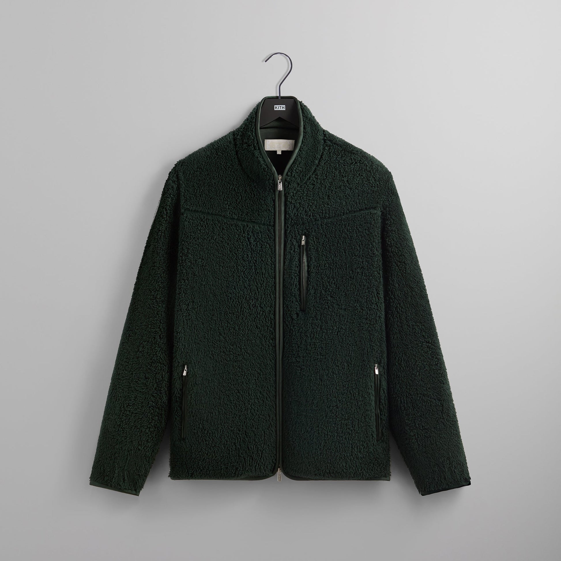 Men Kith Kith Lightweight Sherpa Antony Full Zip - Stadium